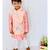 pinkish Pink Embroidered Bandi with Kurta and Pajama