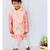 pinkish Pink Embroidered Bandi with Kurta and Pajama