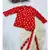 Red Brocade Kurta with dhoti