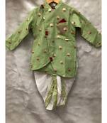 Yellow Kurta with Chudidar