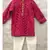 Pink Brocade Kurta with Chudidar