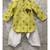 Yellow Green Chanderi Kurta with Patiala Salwar