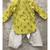 Yellow Green Chanderi Kurta with Patiala Salwar