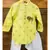 Yellow Green Chanderi Kurta with Patiala Salwar