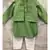 Green Embroidered Bandi with Kurta and Chudidar