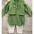 Green Embroidered Bandi with Kurta and Chudidar