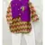 Purple Bandi with Zig Zag Print Kurta and Chudidar