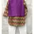 Purple Bandi with Zig Zag Print Kurta and Chudidar