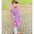 Floral Kurta With Thread Work Jacket And Pyjama