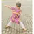 Floral Kurta With Thread Work Jacket And Pyjama