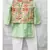 Green Embroidered Kurta with Chudidar