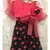 Ruffled Crop top with flowered Palazzo