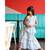 Long Peplum sleeveless Kurta with Sharara and Kurta