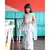 Long Peplum sleeveless Kurta with Sharara and Kurta