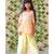 Organge Embroidered Kurta with Colorful Palazzo