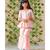 Peplum Embroidered top with Sharara