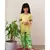 Chanderi Kurta with Batik Print Dhoti