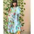 Flower Print Short Kurta with Sharara and Dupatta
