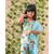 Flower Print Short Kurta with Sharara and Dupatta