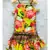 Flower Print Short Kurta with Net Dupatta and Sharara