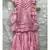 Embroidered pink kurta with Balloon Sleeves and Sharara