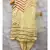 Short Sequin work kurta with attached flower dupatta and Dhoti