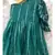 Sequin work one off Shoulder frock with balloon sleeves