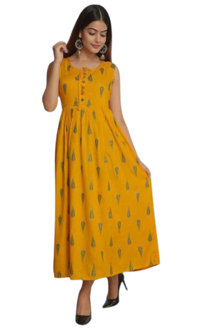 RF 1174 Yellow Gown