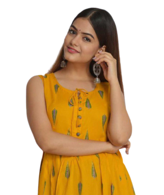 RF 1174 Yellow Gown 4