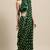 Janasya Red printed faux georgette saree with blouse