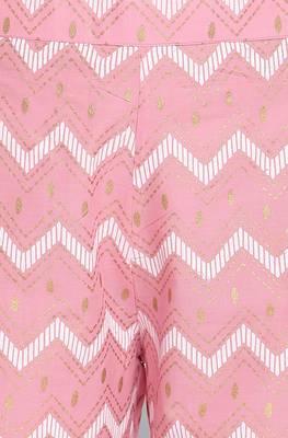 Pink paisley cotton salwar 4