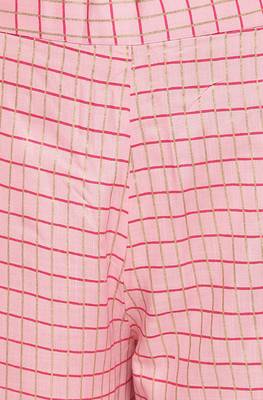Janasya Pink floral print rayon salwar 4