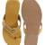 LA SAVIE Women Mustard Braided Kolhapuri Flats