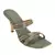 Trends & Trades Women Olive Square Toe Slim Heels
