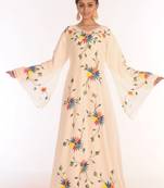 Royal Ethnic Maxi Abaya Moroccan Islamic Kaftan Beach Fancy Modern Floor Length Long Sleeve For Women Dress