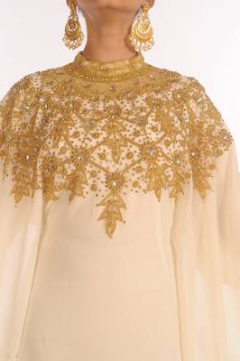 SALE !! Moroccan Islamic Black Kaftan Beach Fancy Modern Floor Length Long Sleeve For Women Dress 4
