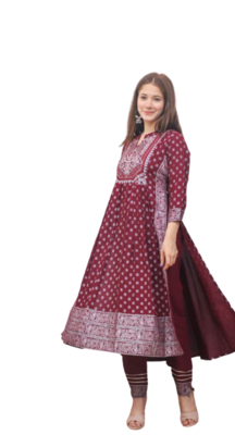 RF 1167 Maroo Kurti Pant Duptta 2