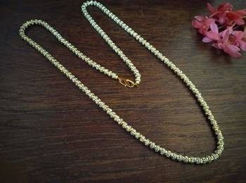 Twinkling Gold cubic zirconia Designer Necklace 2
