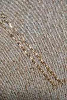 Simple Ear Chian Or Ear Support Gold hair-accessories