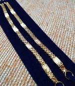 Designer 1 line gold bridal earchain or ear support earrings for wedding