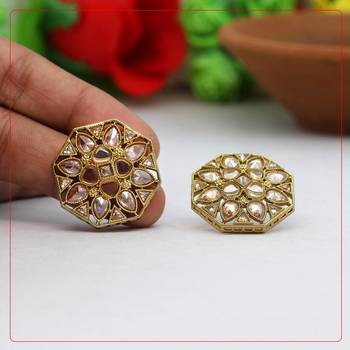 Gold studs 1