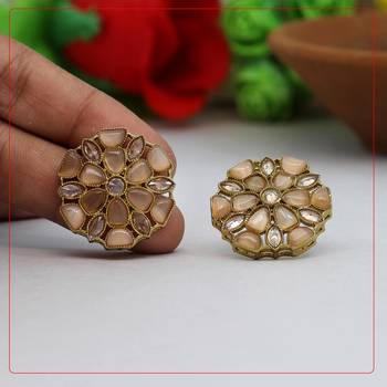 Orange studs 1