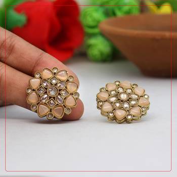 Orange studs 1