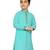 Blue embroidered chiffon boys-kurta-pyjama