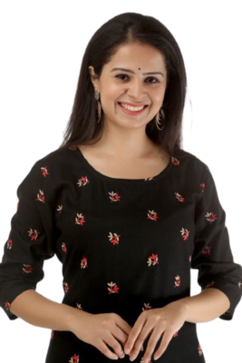  Black Kurti Set 1