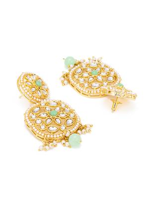 Turquoise
 pearl necklace-sets 5