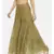 Tissue Chanderi Green Printed Palazzo