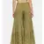 Tissue Chanderi Green Printed Palazzo