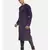 Ikat Silk Purple Kurta