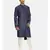 Royal Blue Silk Satin Kurta